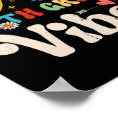 Vijfde graad Vibes - Vijfde Grade Team Retro 1e Da Poster (Hoek)