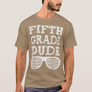 Vijfde grade KerelTerug naar school Gift T-shirt