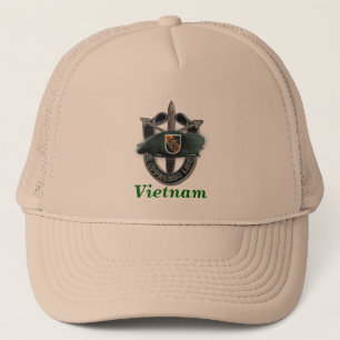vijfde groep speciale strijdkrachten , crest vietn trucker pet