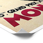 Vijfde Grote Prijs van Monaco Poster (Hoek)