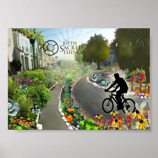Vijfde heilige biking in 2048 poster (Voorkant)