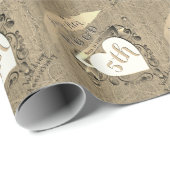 Vijfde Jubileum - Afbeelding - Verpakkingspapier Cadeaupapier (Rol Hoek)