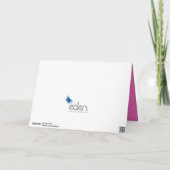 Vijfde Jubileum-hartroze tourmaline Kaart (Achterkant)