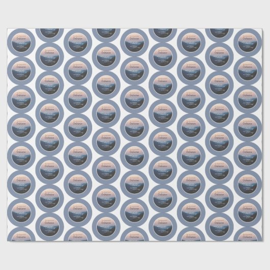 Vijfde Jubileum van de coördinatiecentra Cadeaupapier (Vlak)