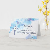 Vijfde Jubileum van het godsdienstige beroep Kaart (Gele Bloem)