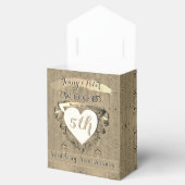 Vijfde Jubileum van het Hout Wedding Bedankdoosjes (Geopend)