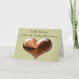 Vijfde Jubileum voor bruiloft aan mijn Kaart voor 