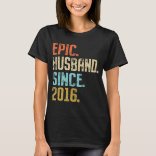 Vijfde Jubileum voor weddenschappen met zijn emisc T-shirt