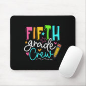 Vijfde klas Crew Team 5e klas leraar student Muismat (Met muis)