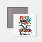 Vijfde klas ontgrendeld Level Up Videospel Eerste Magneet (Voorkant / Achterkant)