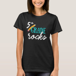 vijfde klas rocks 5e klas rocks t-shirt