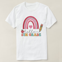 Vijfde klas school t-shirt