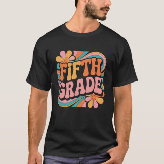 Vijfde klas team 5e klas terug naar school leraar t-shirt