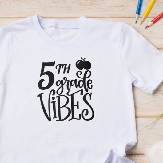 Vijfde klas Vibes School T-shirt