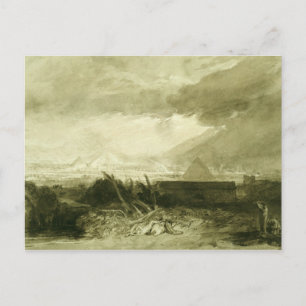 Vijfde lagune van Egypte, 1806-10 Briefkaart