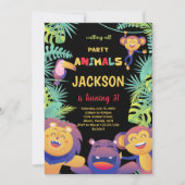 Vijfde Oranje uitnodiging tot vrijdag Safari (Voorkant)