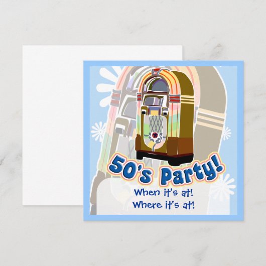 Vijfde Partij Kaart (Voorkant / Achterkant)