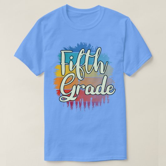 Vijfde rang1 t-shirt (Design voorkant)