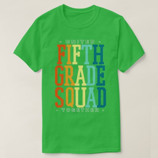 vijfde rang t-shirt (Design voorkant)