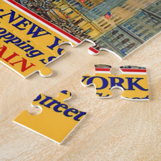 vijfde reis van New York Legpuzzel (Zijkant)