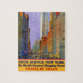 vijfde reis van New York Legpuzzel (Verticaal)