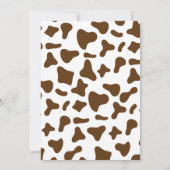 Vijfde Rodeo Hot Roze Western 5e Verjaardag Kaart (Achterkant)