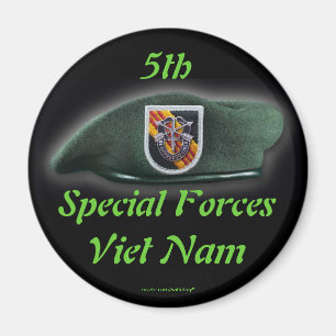 Vijfde speciale groep Groene Berets Magnet