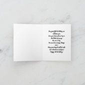 Vijfde verjaardag ballon kaart (Binnen)