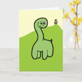 Vijfde Verjaardag die de Groene Kaart van de (Gele Bloem)