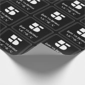 Vijfde verjaardag: Kunst Deco Geïnspireerde look " Cadeaupapier (Hoek)