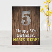 Vijfde verjaardag: Westerne kijk op land, naam Kaart (Gele Bloem)