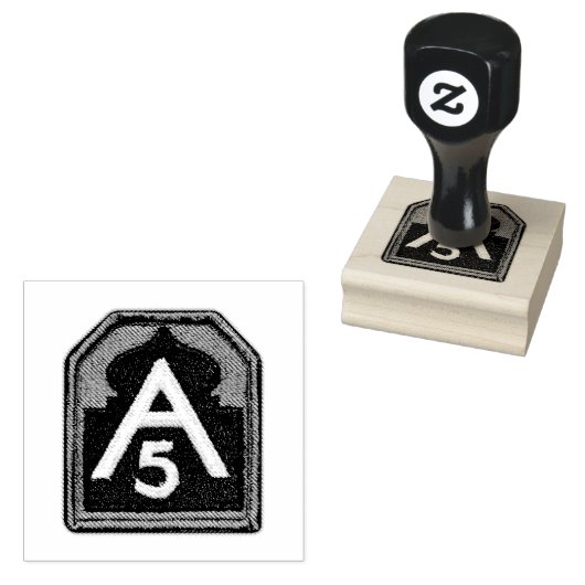 Vijfde Vijfde Vijfde Leger Veteranen Vets Noordeli Rubberstempel (Gestempeld)