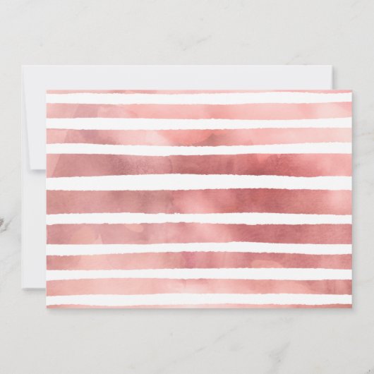 Vijfde vogelballon | Roze fotoparty Kaart (Achterkant)