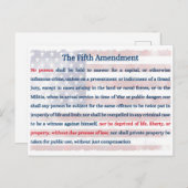 Vijfde wijziging briefkaart (Voorkant / Achterkant)