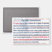 Vijfde wijziging magneet (Voorkant / Achterkant)