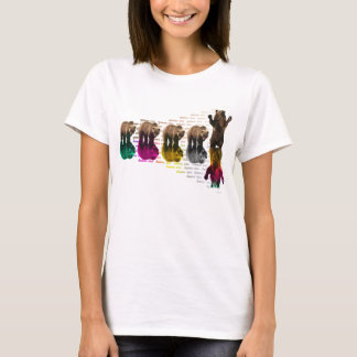 VijfdeBear diagonaal T-shirt