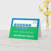 Vijfentwintig 25-jarige circulaires over het Jubil Kaart (Gele Bloem)