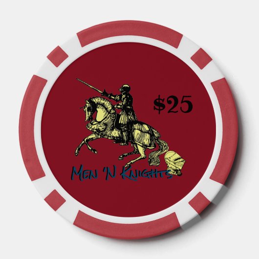 Vijfentwintig Dollar (logo) Poker Chips (Achterkant)