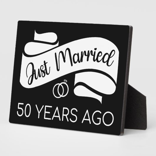 Vijfentwintig jaar geleden getrouwd V Fotoplaat (Zijkant)