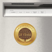 Vijfentwintig jaar Jubileum gouden medaille Magneet (Insitu (Vaatwasser))