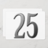 Vijfentwintig Kaart (Voorkant / Achterkant)