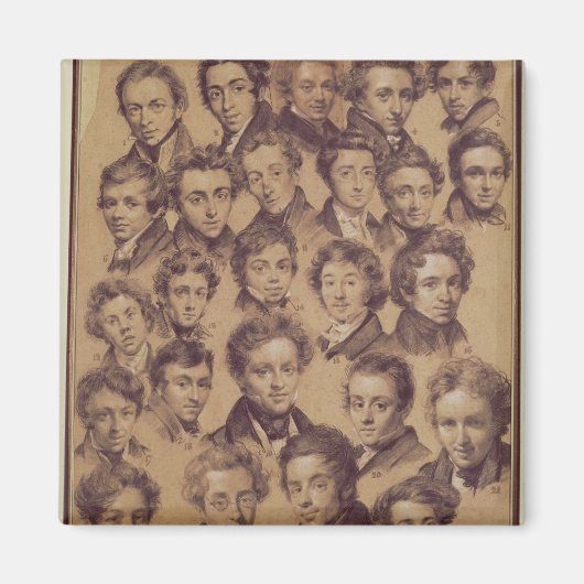 Vijfentwintig leerlingen van de Studio Antoine Magneet (Voorkant)