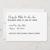 Vijfentwintig met informatie op de achterkant kaart (Achterkant)