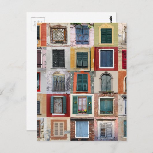 Vijfentwintig Windows Briefkaart (Voorkant / Achterkant)