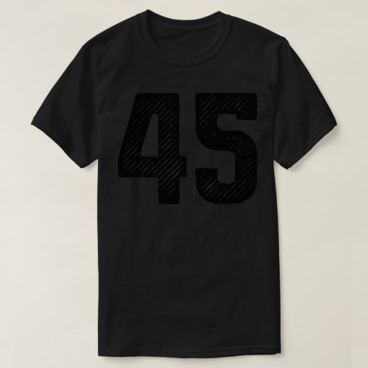 Vijfenveertig 45 1 t-shirt (Design voorkant)