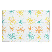 Vijfenvijftig - hoesje met atomen en sterren kussensloop (Achterkant-Links)