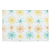 Vijfenvijftig - hoesje met atomen en sterren kussensloop (Achterkant-Rechts)