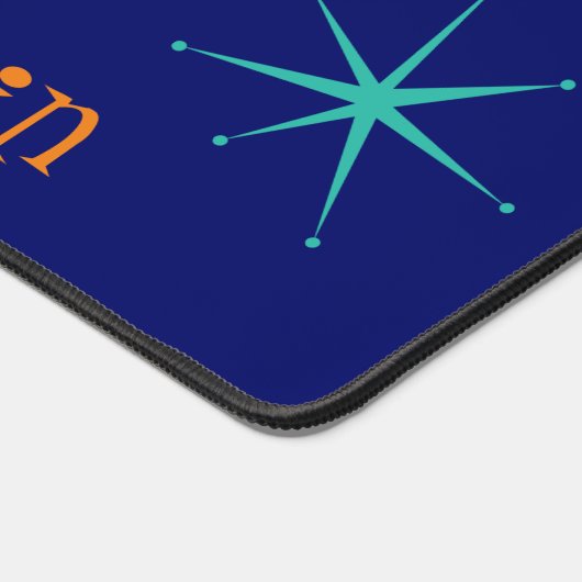 Vijfenvijftig - raketschip en UFO-placemat Bureaumat (Hoek)