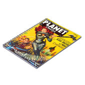 VIJFHEDEN SCI FI PULP ONTWERP NOTITIEBOEK (Linkerzijde)