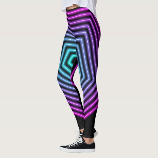 vijfhoek retro 80s leggings (Links)